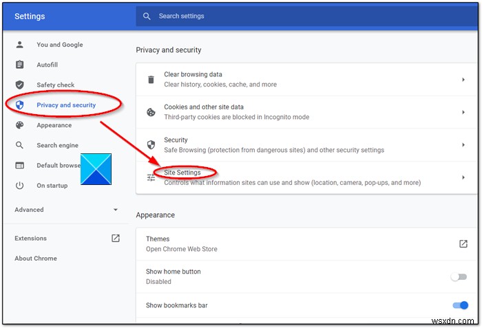 Windows 10 크롬에서 AccuWeather 팝업 알림 차단하는 방법