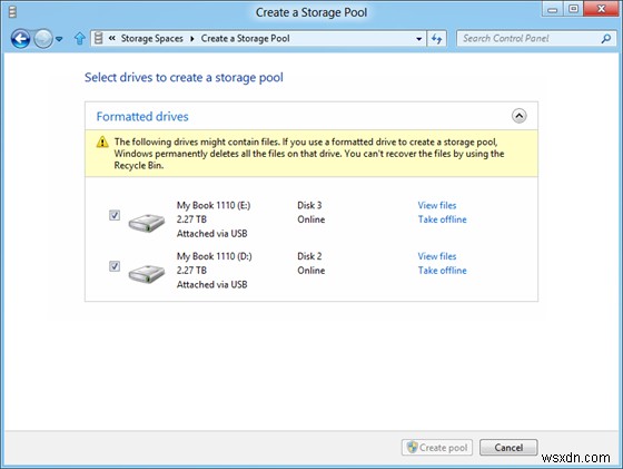 Windows 11/10에서 저장소 공간(Storage Spaces) 설정하고 활용하는 방법