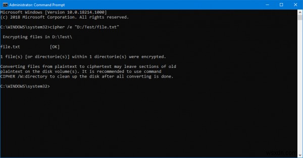 Windows 11/10에서 EFS 암호화로 파일·폴더를 안전하게 암호화하는 방법