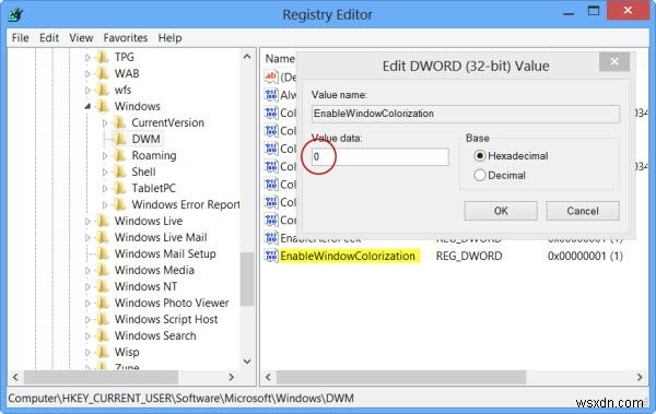 Windows 11/10에서 창 테두리와 작업 표시줄 색상을 다르게 설정하는 방법