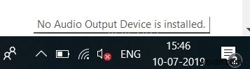Windows 11/10 오디오 출력 장치가 설치되어 있지 않음 오류 해결 방법 총정리