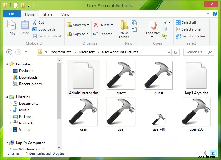 Windows 11/10 계정 사진을 설정하지 못했습니다. 다시 시도하세요 오류 해결 방법