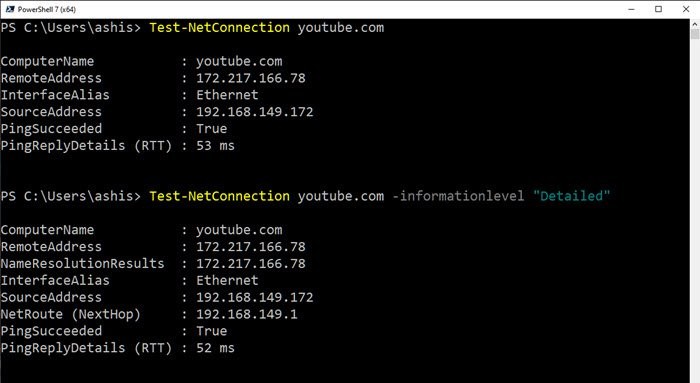 PowerShell Test-NetConnection으로 Windows Server 네트워크 연결 문제 해결하는 방법