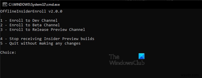 마이크로소프트 계정 없이 Windows 10 인사이더 프로그램에 참여하는 방법