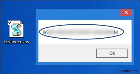 Windows 11/10에서 VB 스크립트로 Windows 제품 키 확인하는 방법
