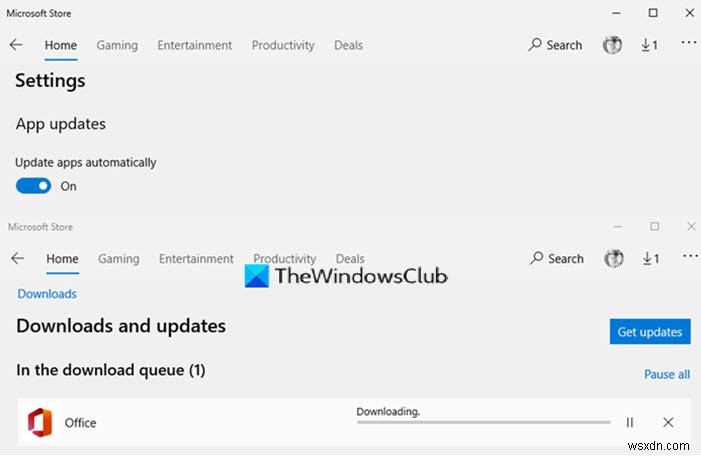 Windows 11/10에서 Microsoft Store 앱이 자동으로 업데이트되지 않을 때 해결하는 6가지 방법