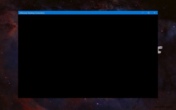 Windows 11/10 원격 데스크톱(RDP) 블랙 스크린 오류 해결 방법