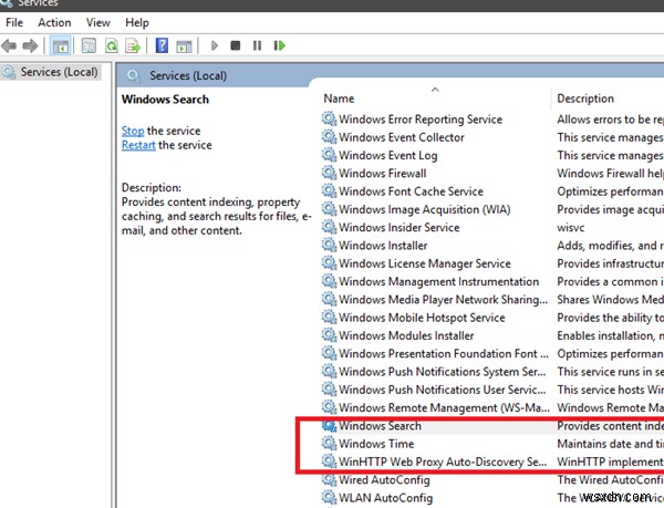 Windows 11/10 services.msc에서 Windows 업데이트 서비스가 사라졌을 때 해결 방법
