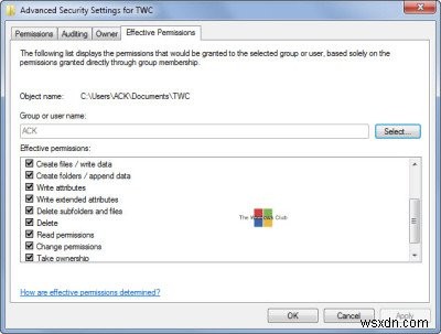 Windows 10에서 파일 및 폴더의 유효 권한이란? 확인 방법까지 총정리