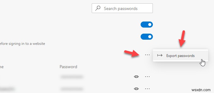 Microsoft Edge에서 저장된 비밀번호 내보내기·가져오기 방법 총정리