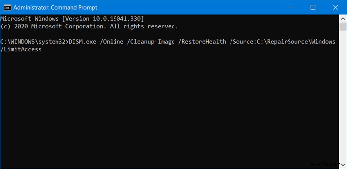 Windows 10에서 Windows 업데이트 오류 0xc0020036 해결하는 방법