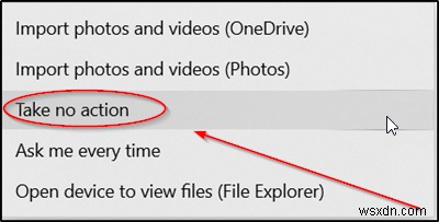 휴대폰을 Windows 11/10 PC에 연결할 때 사진 앱 자동 실행 막는 방법