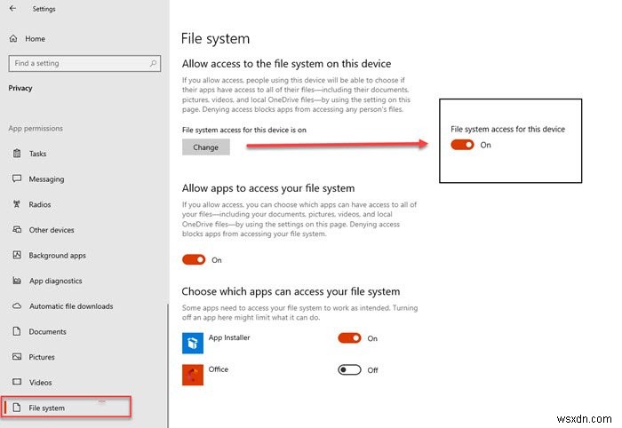 Windows 10에서 다운로드 폴더 접근 허용 또는 차단하는 방법