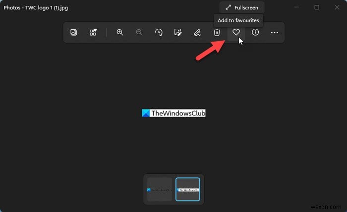 Windows 11/10 사진 앱에서 즐겨찾기 추가하고 활용하는 방법
