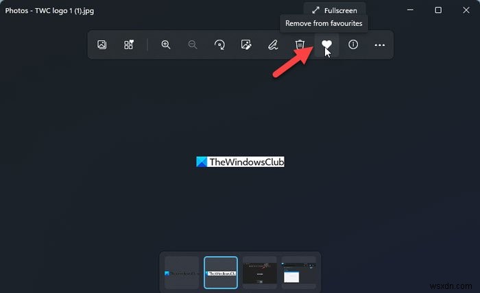 Windows 11/10 사진 앱에서 즐겨찾기 추가하고 활용하는 방법