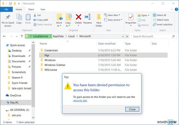 Windows 11/10에서 PIN이 작동하지 않아 로그인할 수 없을 때 해결 방법