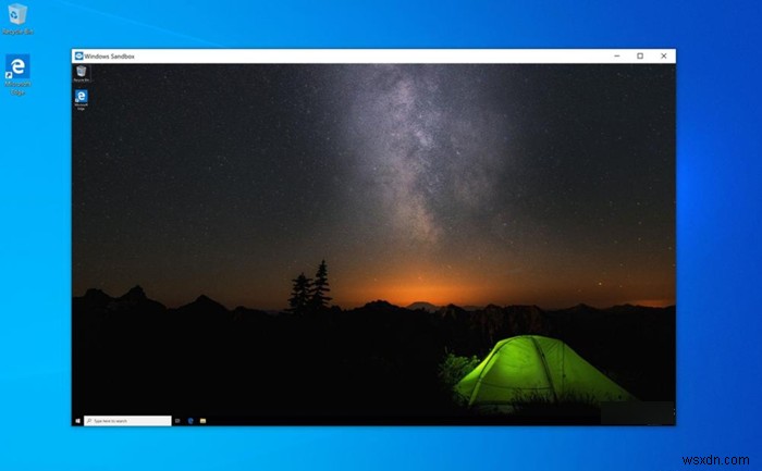 Windows 10에서 Windows Sandbox 클립보드 공유 활성화 또는 비활성화하는 방법