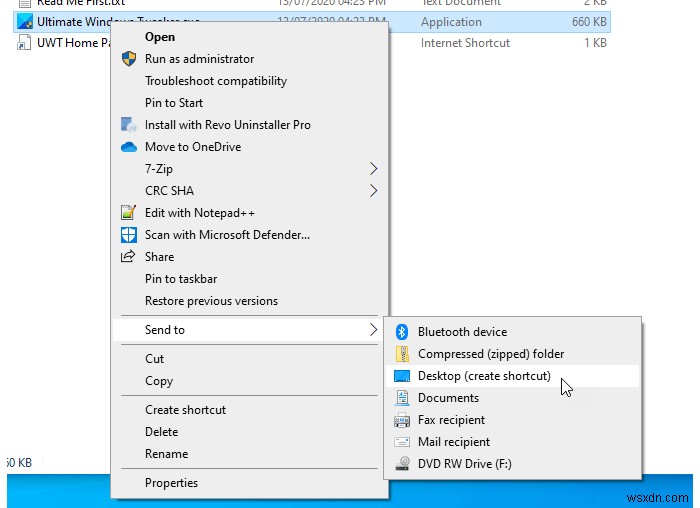 Windows 11/10 시작 메뉴에 포터블(휴대용) 앱 고정하는 방법