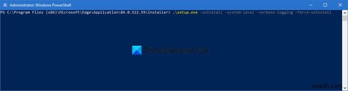 Windows 10에서 Microsoft Edge Chromium 브라우저 완전히 제거하는 5가지 방법