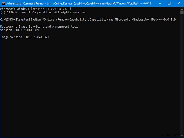 Windows 10에서 Microsoft WordPad(워드패드) 제거 및 재설치하는 방법