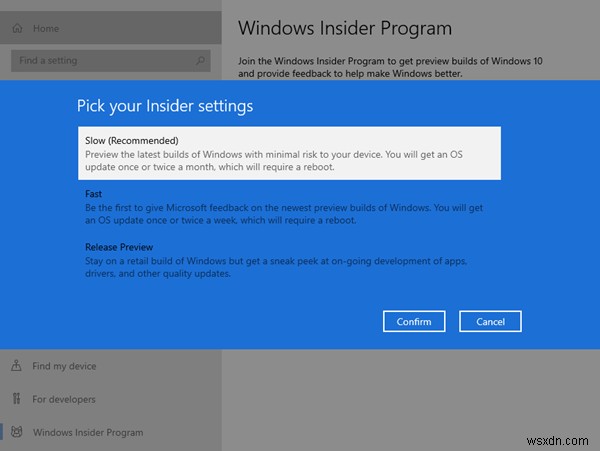 Windows Insider Program 가입하고 Windows 11/10 Insider Preview 빌드 받는 방법