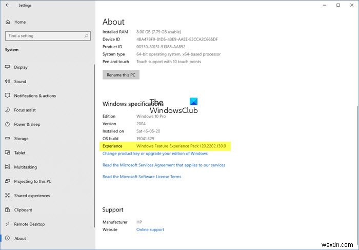Windows 11/10의 Windows 기능 체험 팩 이란 무엇인가?