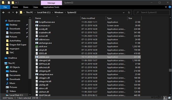 Windows 10 우클릭 메뉴에  보안 삭제(Secure Delete) 를 추가해 파일을 완전히 지우는 방법