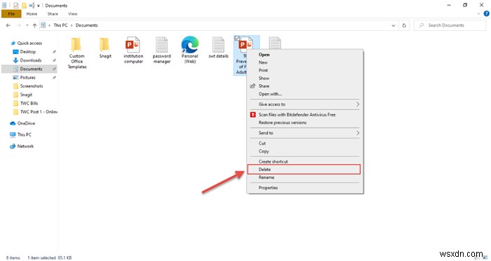 Windows 11/10에서 파일 및 폴더 삭제하는 8가지 방법