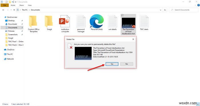 Windows 11/10에서 파일 및 폴더 삭제하는 8가지 방법