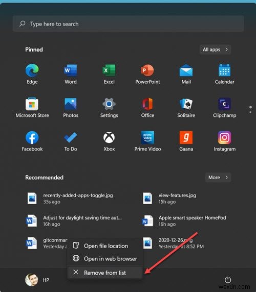 Windows 11/10 시작 메뉴에서 최근에 추가한 앱 그룹 표시·숨기기 완벽 가이드