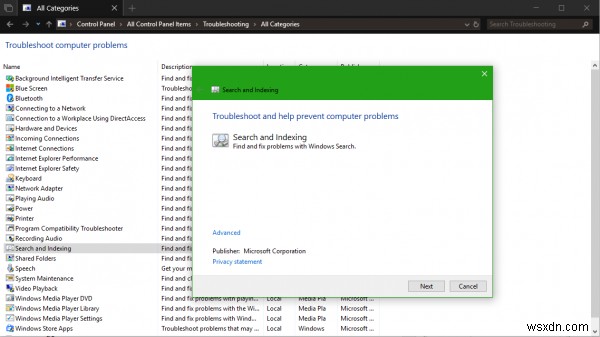 Windows 11/10에서 SearchIndexer.exe 높은 디스크·CPU 사용량 문제 해결 방법
