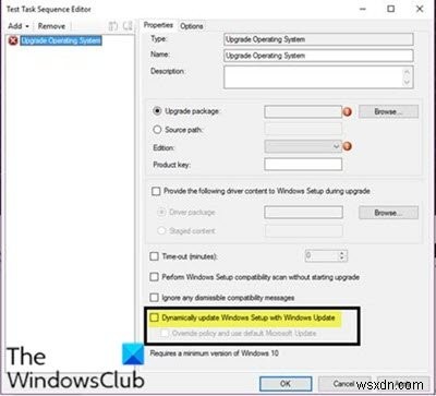 인트라넷 위치를 가리키는 Windows 10 장치에서 기능 업데이트가 설치되지 않는 문제 해결 방법