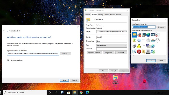 Windows 11/10에서 바탕 화면으로 이동하는 방법 총정리