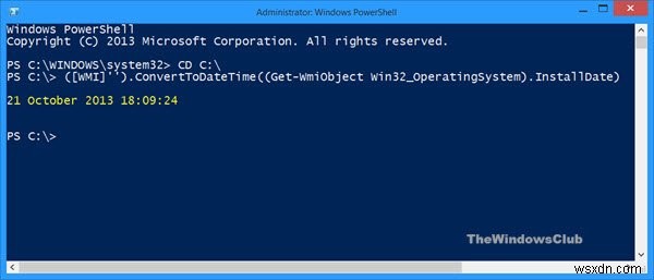 Windows 설치 날짜를 확인하는 4가지 방법