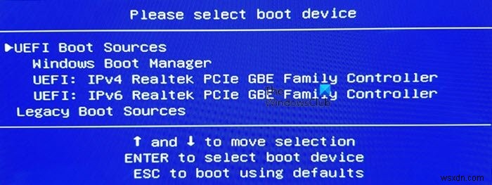 부팅 장치 선택 화면 해결 방법 – UEFI 부팅 소스 오류 완벽 가이드