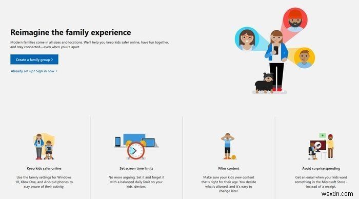 Windows 10 업그레이드 후 Microsoft Family 기능이 꺼졌을 때 해결 방법