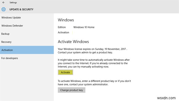 정품 인증 없이 Windows 11/10을 얼마나 오래 사용할 수 있을까?