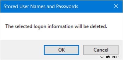 Windows 11/10에서 저장된 사용자 이름 및 암호 찾기, 추가, 제거, 편집, 백업 및 복원하는 방법