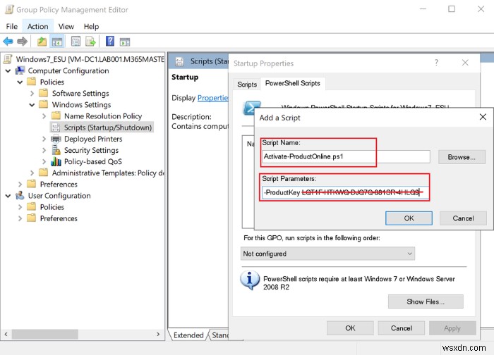 MAK 키로 여러 대의 Windows 7 장치에 ESU 키 설치 및 활성화하기