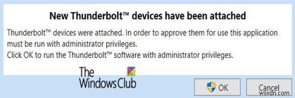 Windows 11/10에서 썬더볼트 독(Thunderbolt Dock)이 작동하지 않을 때 해결 방법