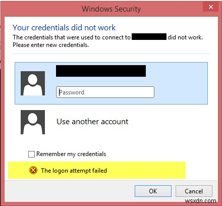 원격 데스크톱 연결 시 로그온 시도 실패 오류 해결 방법 (Windows 11/10)