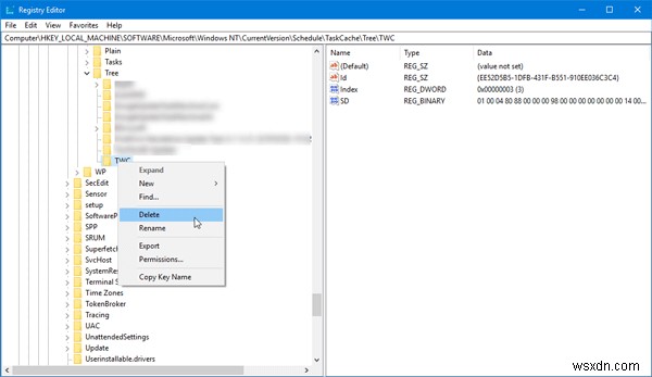 Windows 11/10 작업 스케줄러 오류 해결: 선택한 작업이 더 이상 존재하지 않습니다 문제 수정 방법