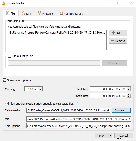Windows 10 VLC 플레이어에서 여러 영상 동시에 재생하는 방법