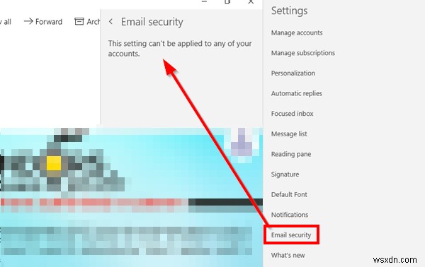 Windows 10 메일  이 설정을 계정에 적용할 수 없습니다  메시지 원인과 해결 방법