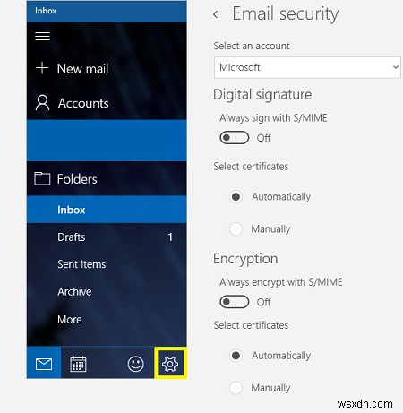 Windows 10 메일  이 설정을 계정에 적용할 수 없습니다  메시지 원인과 해결 방법