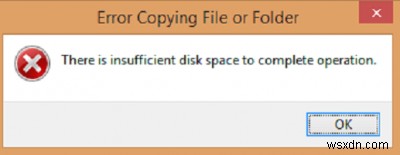 Windows 10  작업을 완료할 디스크 공간이 부족합니다  오류 해결 방법