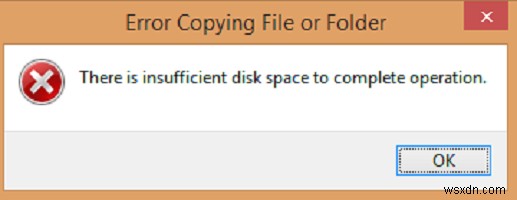 Windows 10  작업을 완료할 디스크 공간이 부족합니다  오류 해결 방법