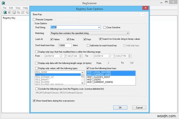 Windows 레지스트리 키, 값 및 설정을 검색하는 방법