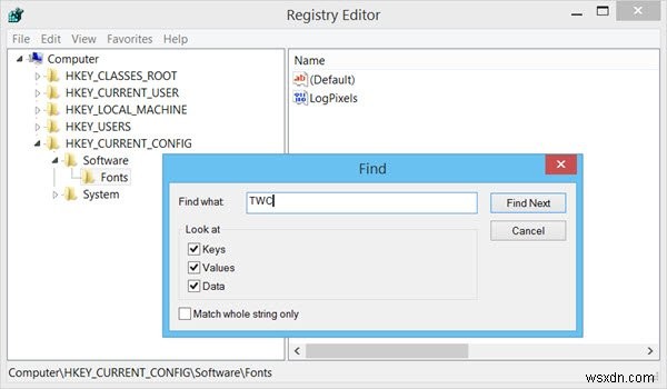 Windows 레지스트리 키, 값 및 설정을 검색하는 방법