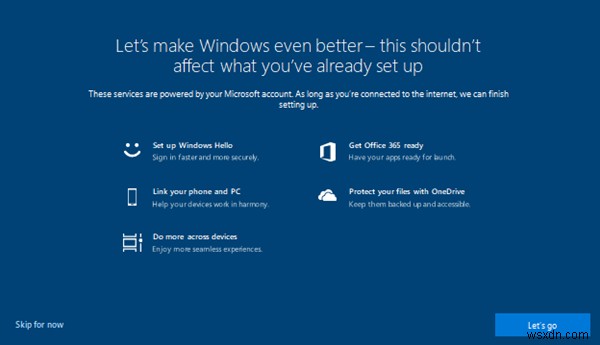 Windows 10에서 Windows에서 더 많은 것을 경험하세요 팝업 알림 비활성화하는 방법